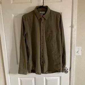 American Apparel long sleeve button up